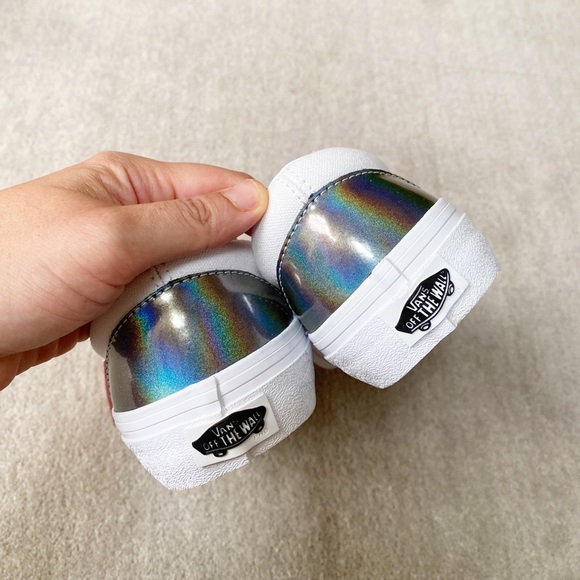 VANS Slip On Iridiscent Skate Shoes - Picture 7 of 10
